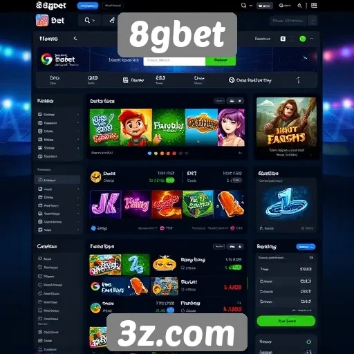 Facilidade de uso da interface do usuário do 8gbet